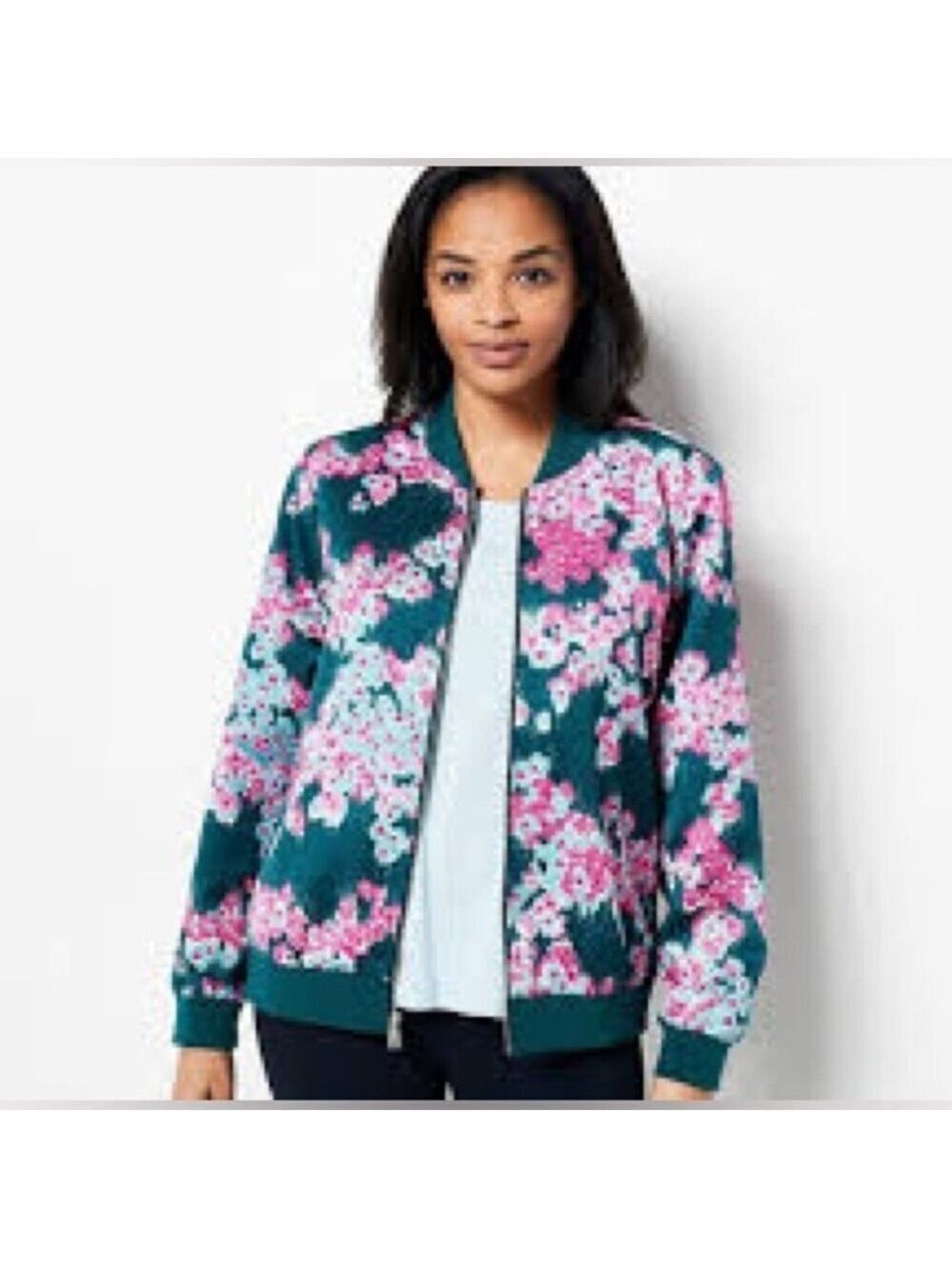 Jason Wu Printed Abstract Women's Jacket Sz 3X